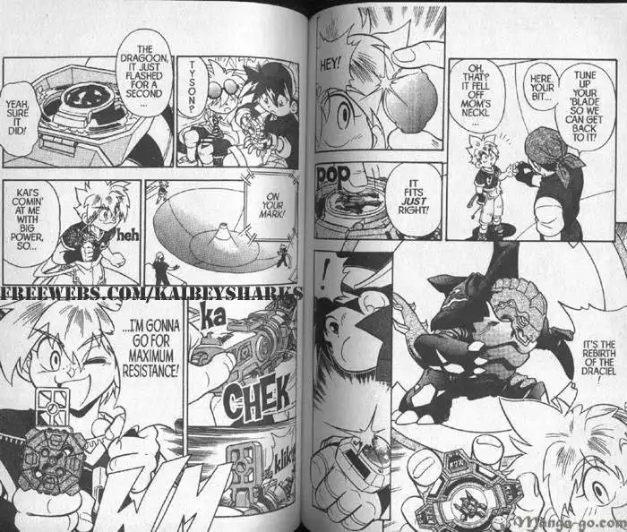 Bakuden Shoot Beyblade Chapter 2.3 11